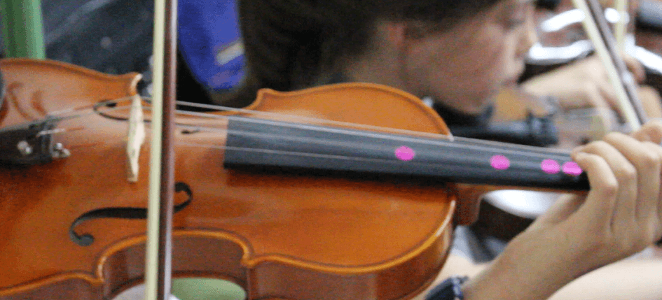 Aprendiendo violín